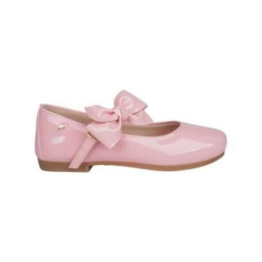 Imagem de Sapatilha Infantil Feminina Pampili Verniz Rosa Glace - 1049-Feminino