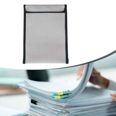 Imagem de RNXRZANK Bolsa para Documentos à Prova de Fogo, Impermeável E Versátil, Ideal para Viagens de Negócios E Como Presente. Prática E Segura, Perfeita para Guardar, 18 Cm X 28 Cm