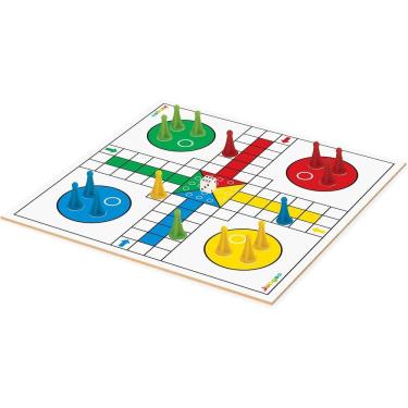 Imagem de Jogo De Ludo Na Sacola Em Madeira Junges 737