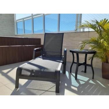 Imagem de 1 Espreguiçadeira Aluminio E Tela Sling Para Piscina Jardim - Sarah Mó