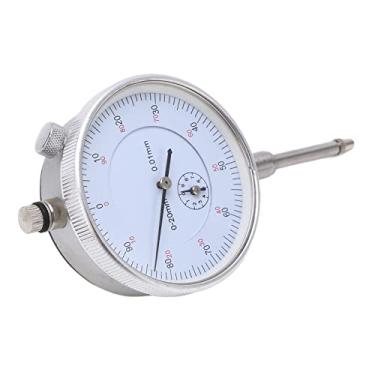 Imagem de Generic Indicador de Mostrador Mecânico, Indicador de Mostrador de Ponteiro de Alta Precisão, Resistente Ao Desgaste, Display Transparente, Luva de Latão Incorporada para Medição Fina (0-20 mm)