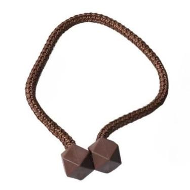 Imagem de Kit Com 2 Prendedor De Cortina Magnético Presilha Imã