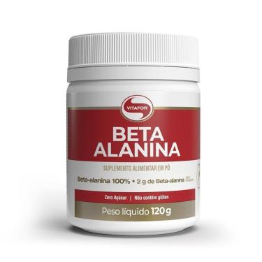 Imagem de 100% Beta Alanina (120g) Vitafor-Unissex