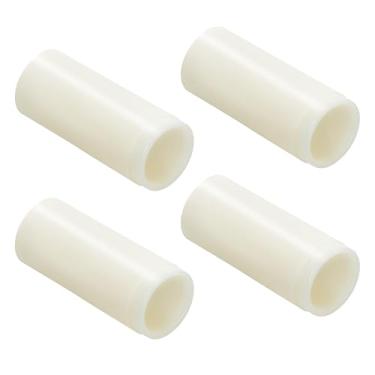 Imagem de LONFFERY Pacote com 4 buchas de mola de folha de reboque de nylon - Kit de bucha de substituição 722016, ID de 9/40.6 cm x 3,5 cm, ajuste universal para molas e equalizadores de folha de olho duplo de