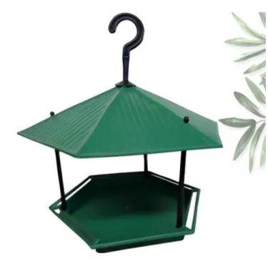 Imagem de Bebedouro Comedouro Aves Tratador Para Pássaros Silvestres - Wlplast