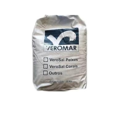 Imagem de Sal Veromar Verosal Corais 25Kg Saco Aquários De Recife