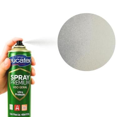Imagem de 2 Tinta Spray P/Pintar Moveis Metal Plastico Mdf Eucatex (ALUMINIO)