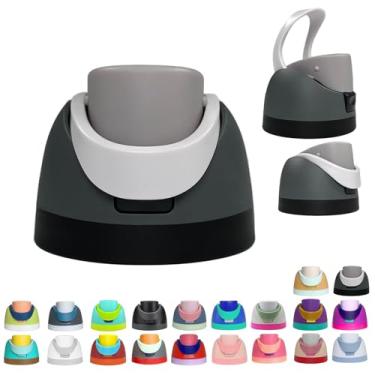 Imagem de Tampa de substituição para garrafa de água Owala Freesip, acessórios para Owala Free Sip, tampa superior de garrafa de água de um botão compatível com Owala Cup 473 ml, 680 g, 946 ml, 1,134 g, à prova
