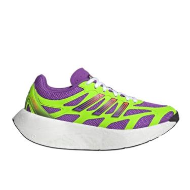 Imagem de Adidas Adizero Aruku - Feminino (JP5566, Prata Metálico/Roxo Ativo/Verde Solar), Prata metálica/roxo ativo/verde solar, 34