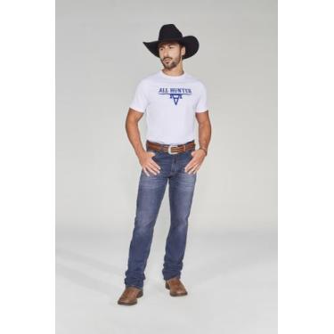 Imagem de Calça Jeans Masculina Regular Fit New Xtreme All Hunter, 36, Jeans