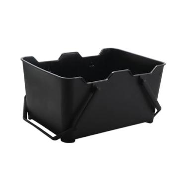 Imagem de FytStycale Balde de Gelo, Caixa de Cerveja, Lavável, Versátil, Grande Capacidade, com Alças para Transporte, Balde para Bebidas, Recipiente de Armazenamento para, preto, Tamanho real