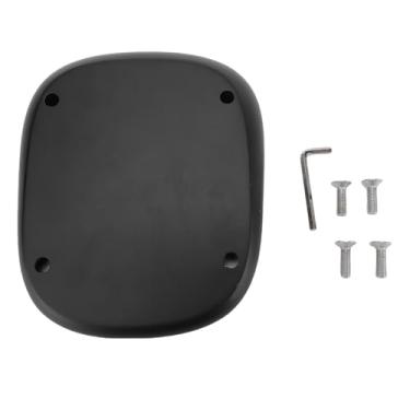 Imagem de banapoy Suporte de Alto-falante de Mesa para LS50 Wireless II, Suporte de Alto-falante de Metal Antiderrapante Profissional 18x21x4,5cm para Redução de Vibração (Preta)