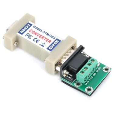 Imagem de Pissente Adaptador de Conversor RS232 a RS485, Interface de Dados de Comunicação Serial Interface de Rede DB9 Fêmea e Terminal de 4 Bits para Sistemas de Cantina de Automação Industrial