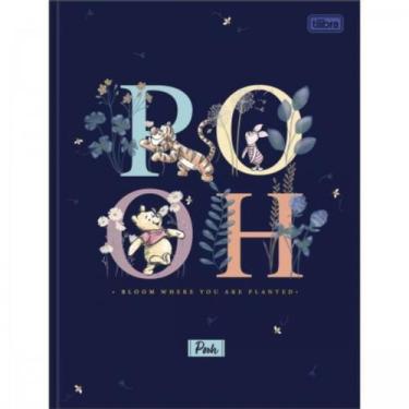Imagem de Caderno Brochurao Pooh 80f Capa Dura - Tilibra
