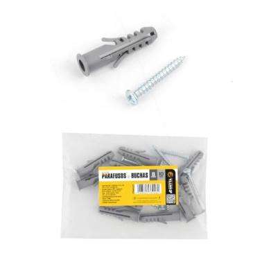 Imagem de BUCHA E PARAFUSO METAL/PLASTICO 8MM