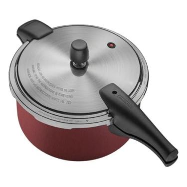 Imagem de Panela de pressão de alumínio, 6 litros