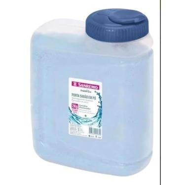 Imagem de Porta Sabão Pó 2kg C/Dosador Organizar Lavanderia Sanremo