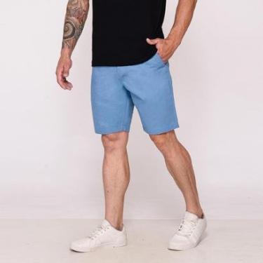 Imagem de Bermuda Masculina Sarja Chino Casual Confortável Algodão-Masculino
