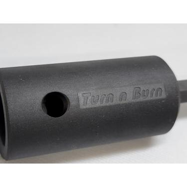 Imagem de TurnNBurn - Adaptador de trem de pouso alimentado por broca resistente – Uma peça simples – Ferramenta de segurança e eficiência do semirreboque para economia de tempo – Levantar/abaixar trem de pouso