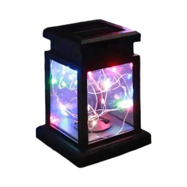 Imagem de Lanterna Solar À Prova d'Água Para Exterior, Lâmpada Decorativa Tipo V