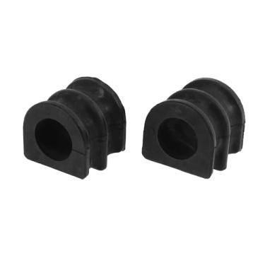 Imagem de A ABSOPRO No.K202093 Kit de bucha de barra estabilizadora frontal esquerda dianteira direita para NISSAN FRONTIER 2005-2021 Kit de suspensão de borracha preto 2 peças