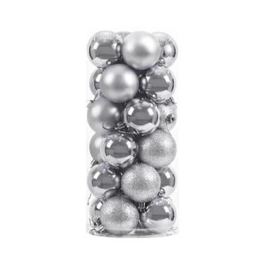 Imagem de 36 Peças De Enfeites Para Árvore De Natal, Bolas Pendentes De 34CM Par