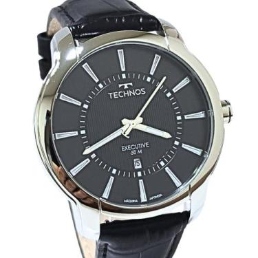 Imagem de Relógio Technos Masculino Analógico Executive 2117LDK/0P, Preto