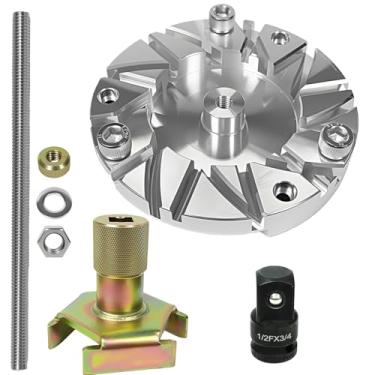 Imagem de BIGLKNM Ferramenta Aranha de Embreagem Principal e Ferramenta de Fixação de Embreagem Compatível com Polaris 800 700 500 570 Ranger Sportsman RZR Magnum P85 P90 RZR P-85 P-90 ATV'S, UTV'S e