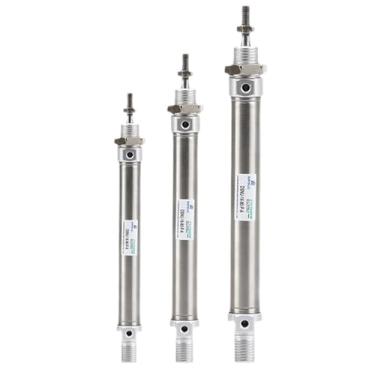Imagem de Cilindro DSNU10 DSNU16 DSNU20 DSNU25 DSNU32 DSNU40 DSNU40-10-P-A Mini Cilindro Pneumático Redondo de Aço Inoxidável (50-p-a, DSNU-40)
