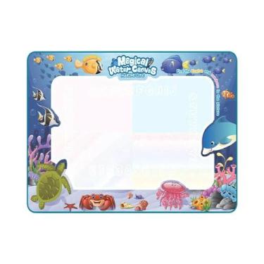 Imagem de Tapete Mágico Reutilizável Para Desenho Com Canetas, Brinquedo Educaci