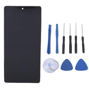 Imagem de aqxreight Substituição da Tela do Telefone para S25 Ultra Phone 6,78 Polegadas Phone Touch Display Digitalizador Assembly Suporte Impressão Digital Com Moldura de Ferramentas de Reparo (Prata)