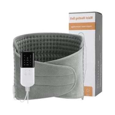 Imagem de Almofada Térmica 50x100cm Cobertor Elétrico Com 10 Níveis De Aquecimen