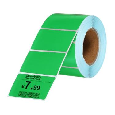 Imagem de PATIKIL 800 etiquetas térmicas, etiquetas de impressora térmica de 3 x 5 cm, etiquetas autoadesivas, rolo de papel retangular, pequeno para impressora, etiqueta de envio, endereço de código de barras