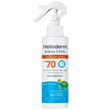 Imagem de Protetor Solar Helioderm Spray Babies e Kids FPS70 200ml