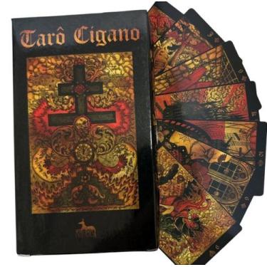Imagem de Baralho Tarô Magia dos Ciganos 36 Cartas  Autoconhecimento  Orientação