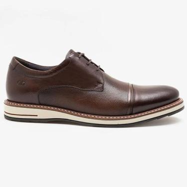 Imagem de Sapato Social Democrata Metropolitan Oliver Masculino Mogno, 40