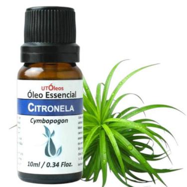 Imagem de Oleo Essencial de CITRONELA 100% Puro 10ml - UTÓleos
