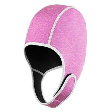 Imagem de Capuz de Mergulho em Neoprene Boné para Homens e Mulheres - Confortável Aquecedor Costura Flatlock Cinto Queixo Ajustável Ótimo Acessório Surf Canoagem com Snorkel Scuba Natação Esportes Aquáticos