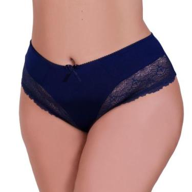 Imagem de Calcinha Plus Size com detalhe de Renda Tanga Grande -c7 CALCINHA VALÉ