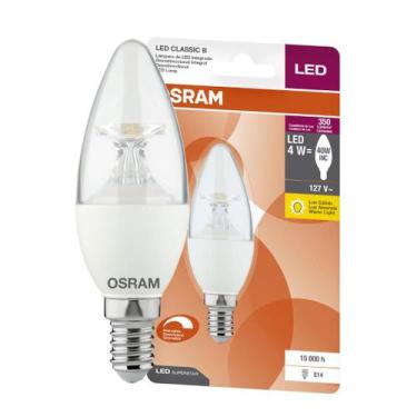 Imagem de Lâmpada Led Vela Clara 2700K 4W Dimerizável E14 Ledvance 7015890