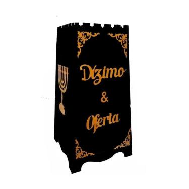 Imagem de Gazofilácio Dízimos E Ofertas Igreja  Grande  Preto