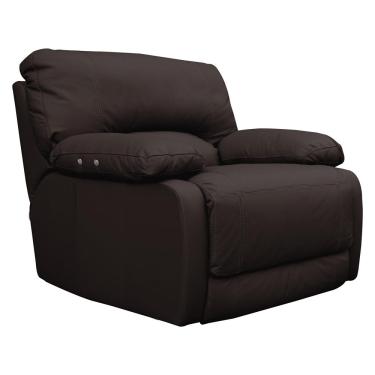 Imagem de Poltrona Reclinável Elétrico Asmará Power Touch Couro Tabaco - Gran Belo