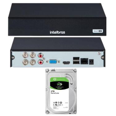 Imagem de DVR Intelbras MHDX 1004-C Multi HD C/HD 2TB