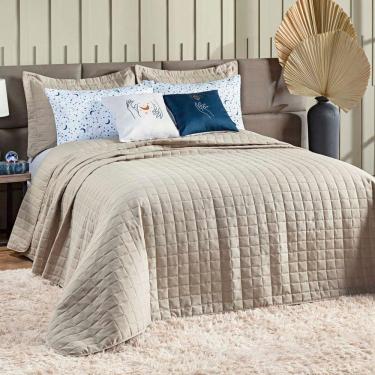 Imagem de Cobre Leito King Basic 300 Fios 7 Peças - Bege Moon