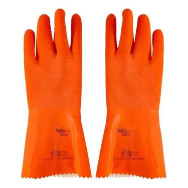 Imagem de Luva Látex 321 Harpon Mucambo Mapa Térmica Frios Peixe M7 - Mapa Profe