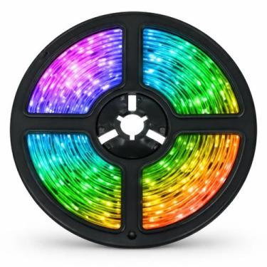 Imagem de Fita led rgb bluetooth 5m newion ntd-161 16 cores