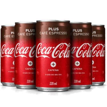 Imagem de Kit 5 Refrigerante COCA-COLA Café Espresso 220ml