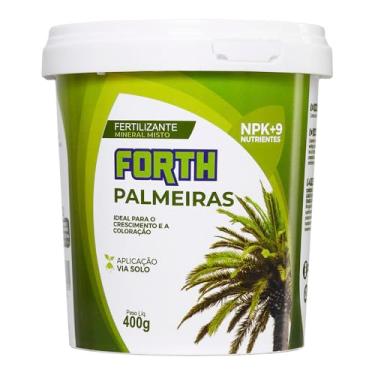 Imagem de Adubo Forth Palmeiras, Fertilizante Mineral, NPK (Nitrogênio, Fósforo & Potássio), 9 Micronutrientes, Nutrição Especializada, Balde 400g