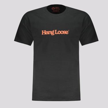 Imagem de Camiseta Hang Loose Typo Preta-Masculino