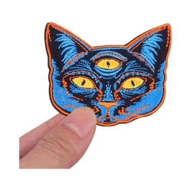 Imagem de Adesivos De Gato Fofos Para Roupa, Bordados Em Desenho Animado, Tipo A